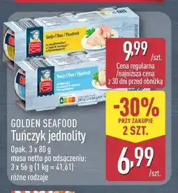 ALDI Tuńczyk jednolity Golden Seafood oferta