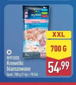 ALDI Krewetki blanszowane Myfood XXL oferta