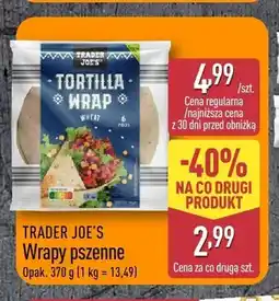 ALDI Wrapy pszenne Trader Joe's oferta