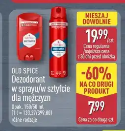 ALDI Dezodorant w sztyfcie dla mężczyzn Old Spice Whitewater oferta