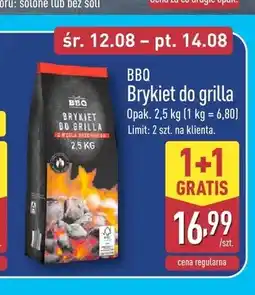 ALDI Brykiet do grilla BBQ oferta