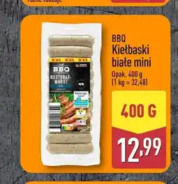 ALDI Kiełbaski białe mini BBQ oferta