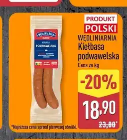 ALDI Kiełbasa podwawelska Wędliniarnia oferta