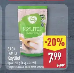 ALDI Ksylitol Back Family oferta