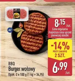 ALDI Burger wołowy BBQ oferta