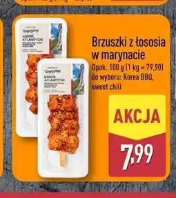 ALDI Brzuszki z łososia w marynacie Korea BBQ Targ Rybny oferta