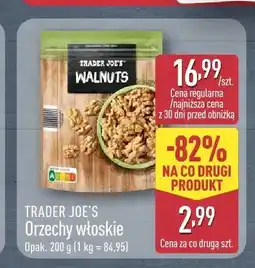 ALDI Orzechy włoskie Trader Joe's oferta