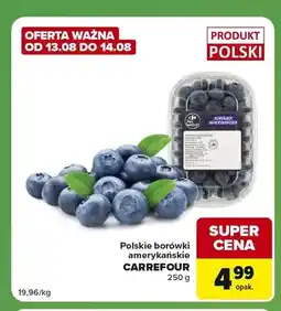 Carrefour Express Polskie borówki amerykańskie Targ Świeżości oferta