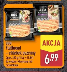 ALDI Flatbread chlebek pszenny z czosnkiem BBQ oferta