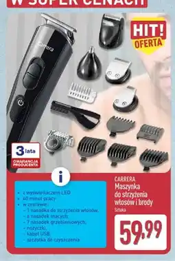 ALDI Maszynka do strzyżenia włosów i brody Carrera oferta