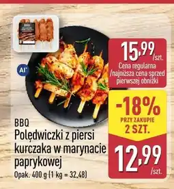 ALDI Polędwiczki z piersi kurczaka w marynacie paprykowej BBQ oferta