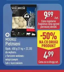 ALDI Pielmieni z farszem wołowo-wieprzowym Mooroz oferta