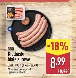 ALDI Kiełbaski białe surowe BBQ oferta