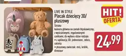 ALDI Plecak dziecięcy pluszowy Live In Style oferta