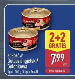 ALDI Konserwa Gulasz angielski Sokołów oferta