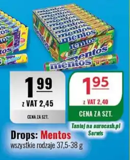 Eurocash Drops: Mentos oferta