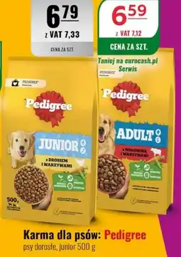 Eurocash Karma dla psów: Pedigree oferta