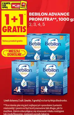 Biedronka Bebilon Advance Pronutra (2, 3, 4, 5) oferta