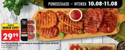 Biedronka Zestaw grillowy wieprzowy w marynacie Czas na Grill: boczek, karkówka, schab oferta
