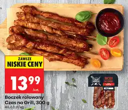 Biedronka Boczek rolowany Czas na Grill oferta