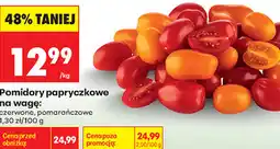 Biedronka Pomidory papryczkowe na wagę oferta