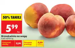 Biedronka Brzoskwinia na wagę oferta
