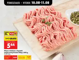 Biedronka Mięso mielone z łopatki wieprzowej Kraina Mięs oferta