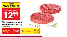 Biedronka Big burger wołowy Kraina Mięs oferta