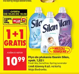 Biedronka Płyn do płukania tkanin Silan oferta