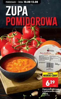 Biedronka Zupa pomidorowa z makaronem orzo Biedronka oferta