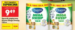 Biedronka Ręcznik papierowy Queen Mega Sweep, 120 m oferta