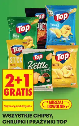 Biedronka Wszystkie chipsy, chrupki i prażynki Top oferta