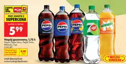Biedronka Napój gazowany Pepsi, Pepsi Zero, Pepsi Twist, Mirinda, 7up oferta