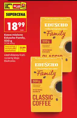 Biedronka Kawa mielona Eduscho Family oferta