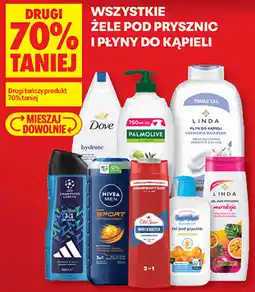 Biedronka Wszystkie żele pod prysznic i płyny do kąpieli oferta