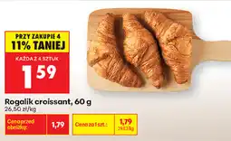 Biedronka Rogalik croissant oferta