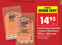 Biedronka Łosoś marynowany z sosem Marinero, 100 g + 20 g sos oferta
