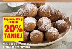 Biedronka Mini pączki twarogowe z nadzieniem na wagę oferta