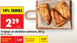 Biedronka Trójkąt ze słodkim serkiem oferta
