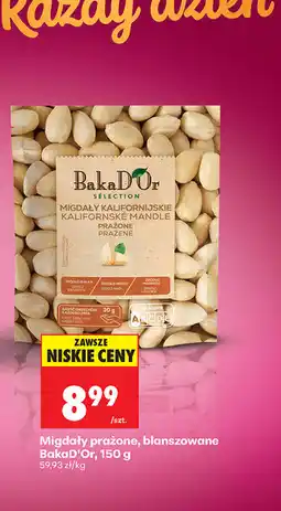 Biedronka Migdały prażone, blanszowane BakaD'Or oferta