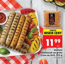 Biedronka Zestaw kiełbasek na grilla Czas na Grill oferta