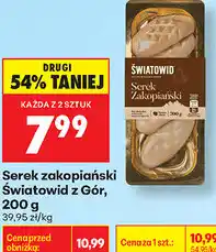 Biedronka Serek zakopiański Światowid z Gór oferta