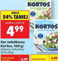 Biedronka Ser sałatkowy Kortos oferta