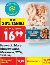 Biedronka Krewetki białe blanszowane Marinero oferta