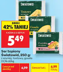 Biedronka Ser topiony Światowid oferta