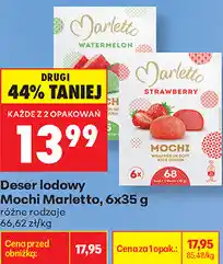 Biedronka Deser lodowy Mochi Marletto oferta