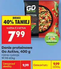 Biedronka Danie proteinowe Go Active oferta
