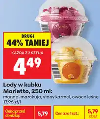 Biedronka Lody w kubku Marletto oferta