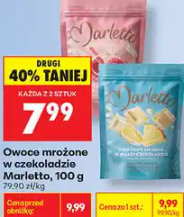 Biedronka Owoce mrożone w czekoladzie Marletto oferta