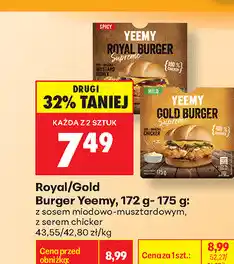 Biedronka Royal/Gold Burger Yeemy oferta